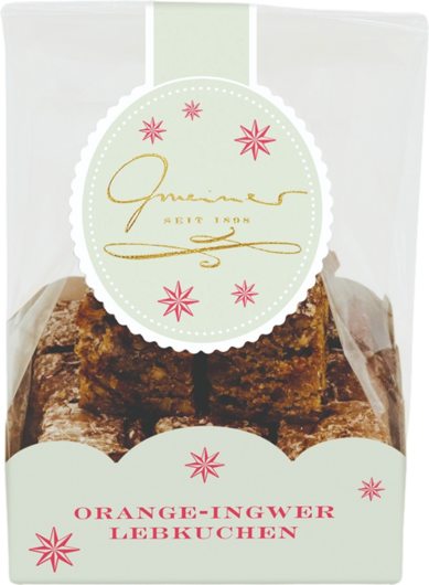 Gmeiner Orange Ingwer-Lebkuchen