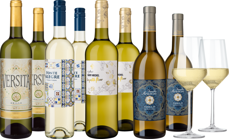 Weinpaket "Goldprämierte Weißweine"