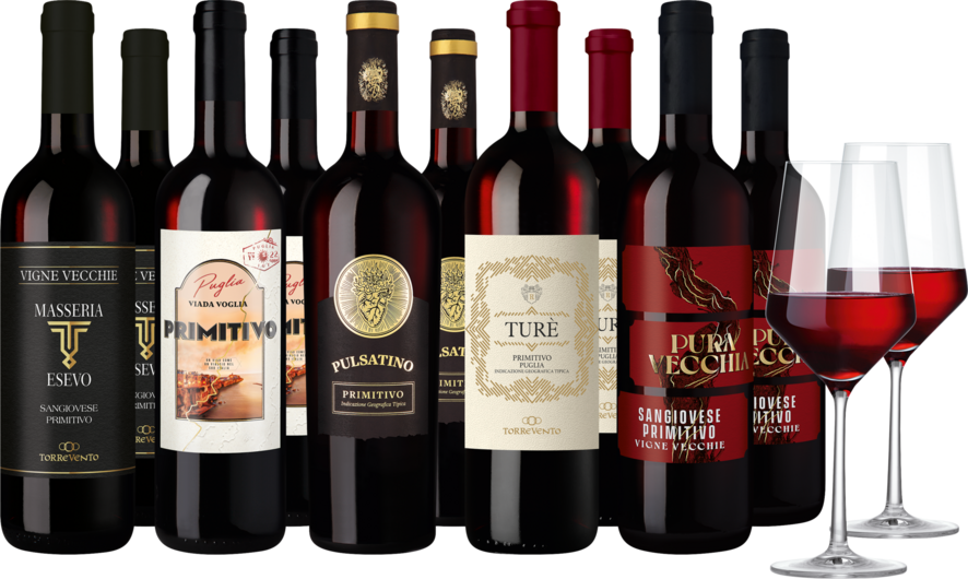 Weinpaket "Primitivo-Vielfalt"