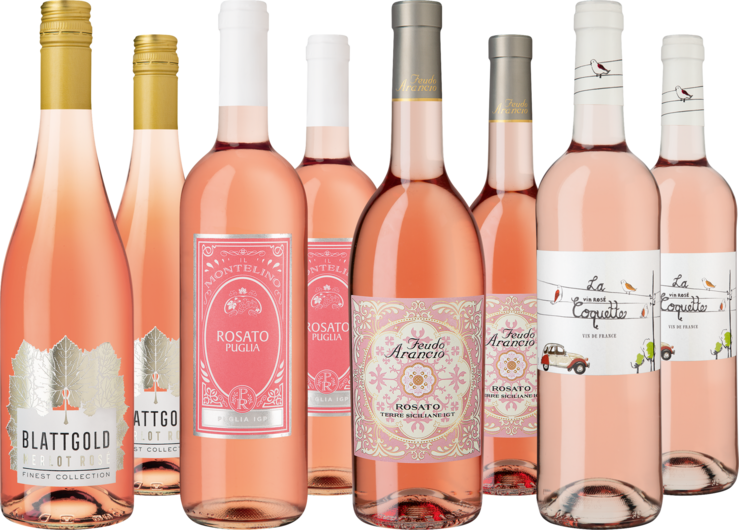 Entdeckerpaket "Goldprämierte Rosés"