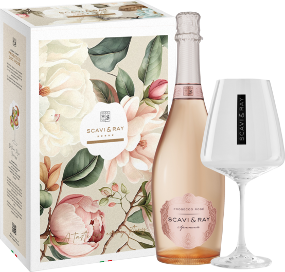 Scavi &amp; Ray Prosecco Rosé Geschenkset