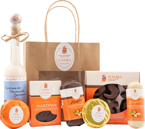 Geschenkset Mittel Sumara Marzipan