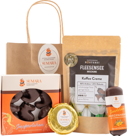 Geschenkset Klein Sumara Marzipan