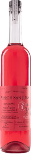 Perro de San Juan Mezcal Abocado Grana Cochinilla