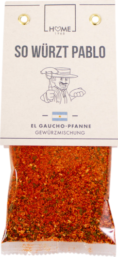 Home 1968 So Würzt Pablo El Gaucho-Pfanne