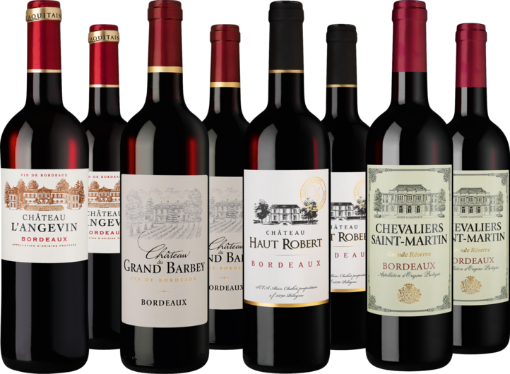 Probierpaket "Goldprämiertes Bordeaux"