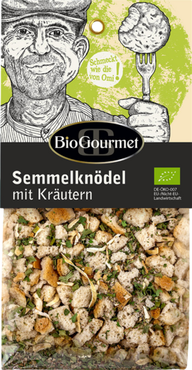 BioGourmet Semmelknödel mit Kräutern
