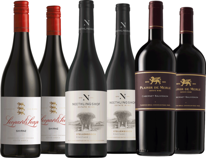 Südafrika Rotweinpaket - Rotwein Lieblinge