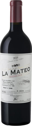 2022 D. Mateos Colecciòn de Familia Vendimia
