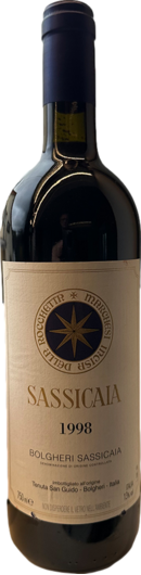 1998 Tenuta San Guido Sassicaia