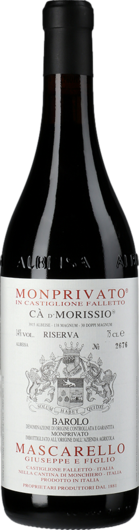 2012 Monprivato Cà d'Morissio