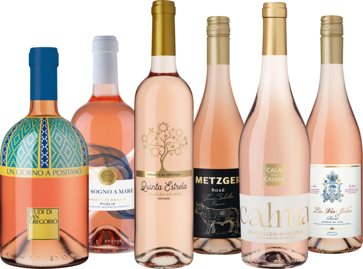 Hawesko's Finest Rosé-Paket