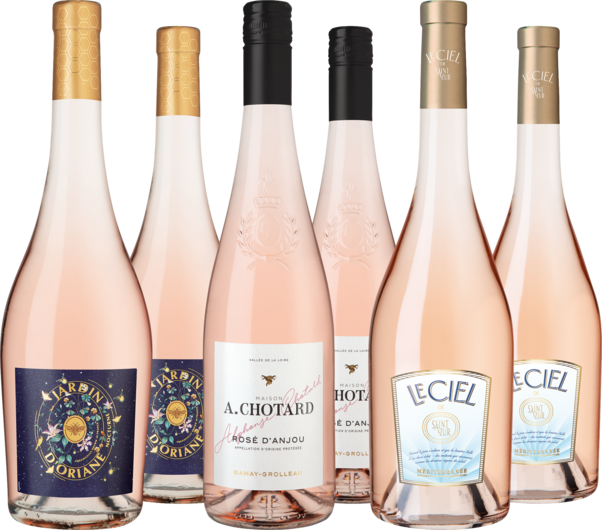 Probierpaket Französische Rosé-Auswahl