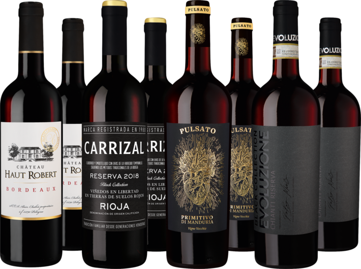 Weinpaket Goldprämierte Rotwein-Highlights