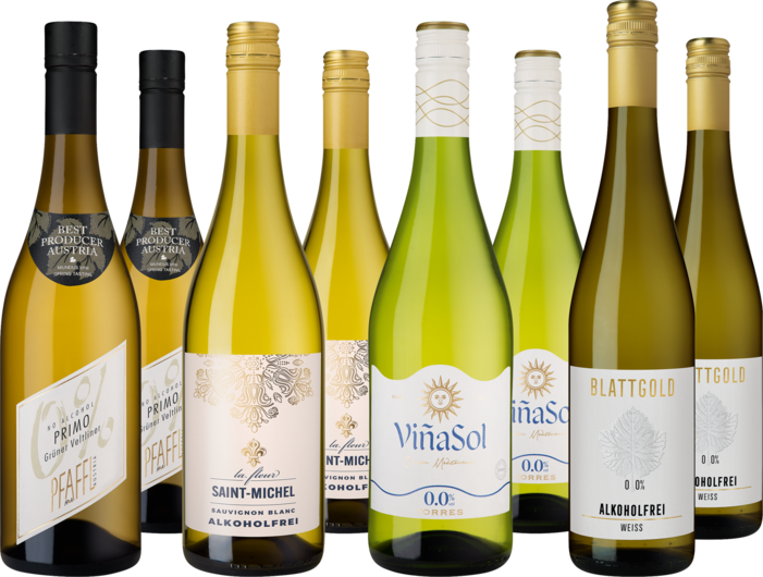 Probierpaket Alkoholfreie Weißweinvielfalt