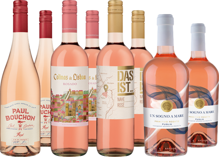 Entdeckerpaket Rosé-Vielfalt