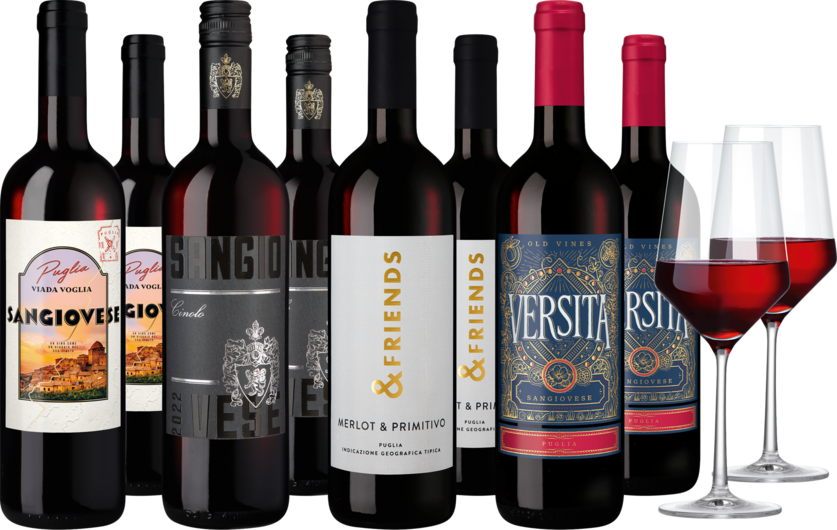Weinpaket "Süditaliens Vielfalt"