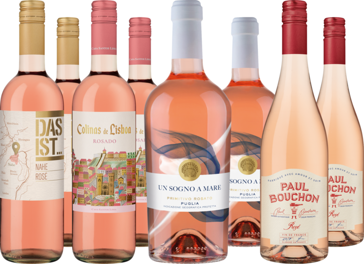 Entdeckerpaket Rosé-Vielfalt
