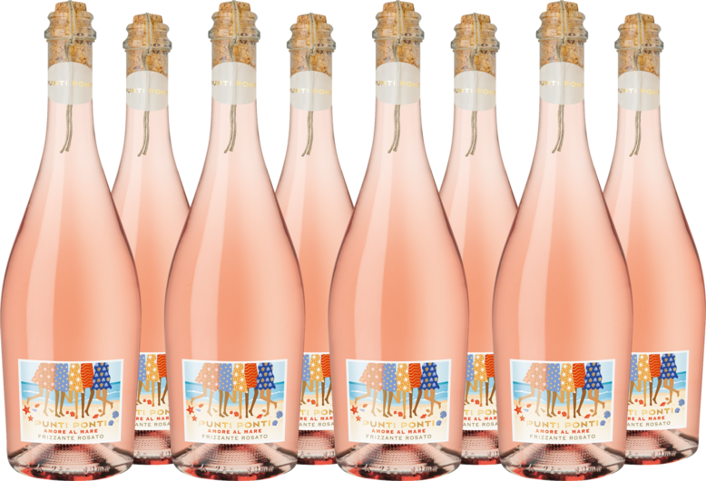 Vorteilspaket Punti Ponti Rosato Frizzante Amore