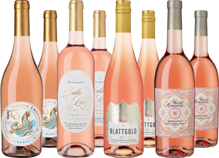 Probierpaket sommerliche Roséweine