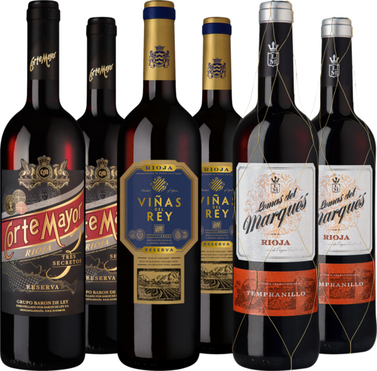 Probierpaket intensive Rotweine aus der Rioja