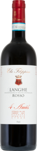 2023 Elio Filippino Langhe Rosso 4 Amis