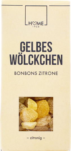 Home 1968 Gelbes Wölkchen Bonbons