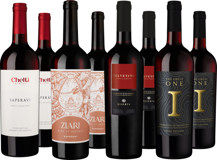 Probierpaket Saperavi meets Primitivo