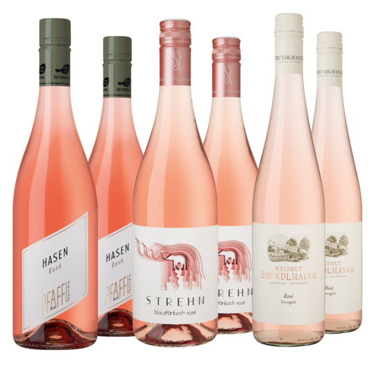 Entdeckerpaket Österreichische Rosé-Auswahl