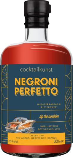 Cocktailkunst Negroni Perfetto