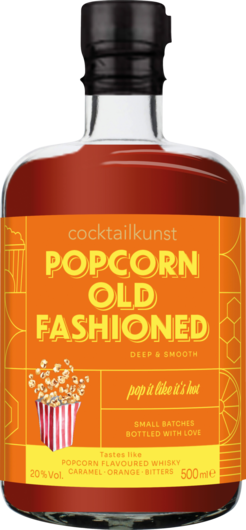 Cocktailkunst Popcorn Old Fashioned