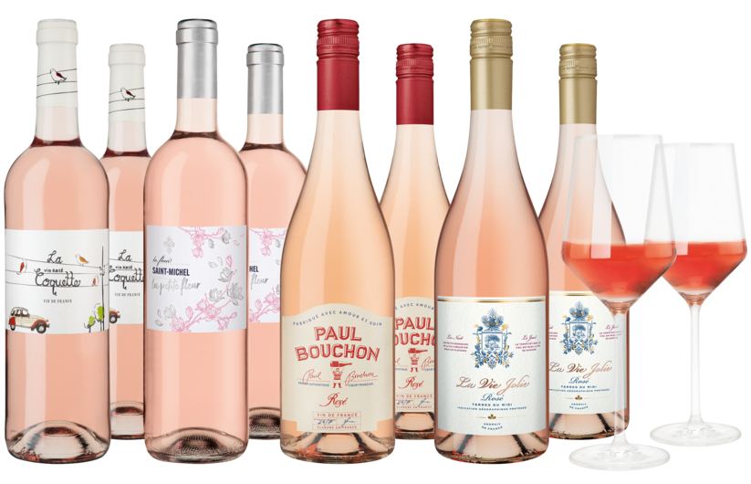 Weinpaket "La Vie en Rosé"