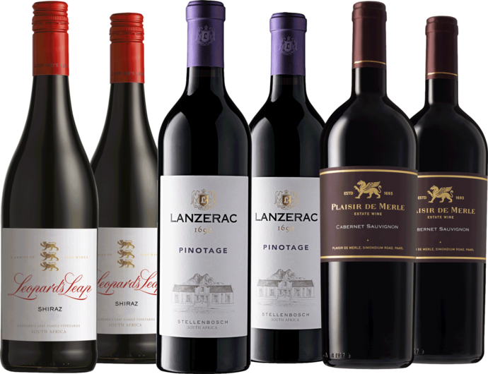 Südafrika Rotweinpaket - Rotwein Lieblinge
