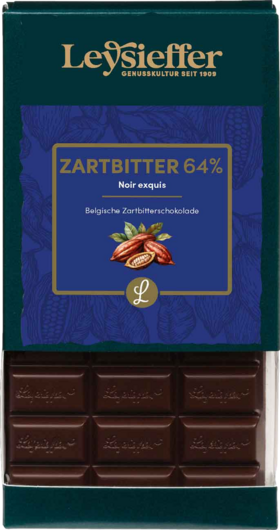 Leysieffer Tafelschokolade Noir Exquis 64%