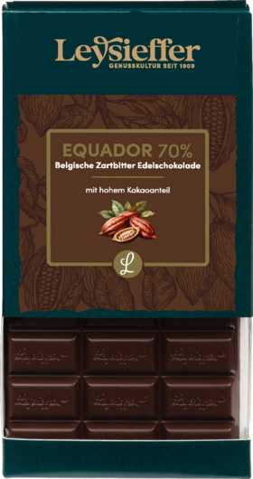 Leysieffer Tafelschokolade Equador 70 %