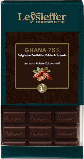 Leysieffer Tafelschokolade Ghana 75 %