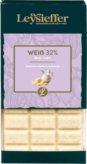 Leysieffer Tafelschokolade Blanc Ivoire
