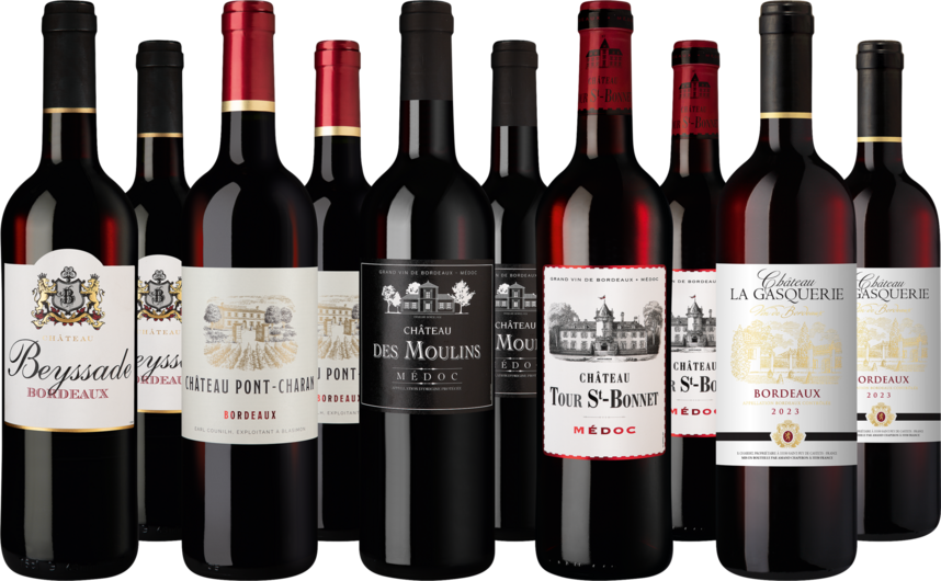 Probierpaket Wunderbares Bordeaux