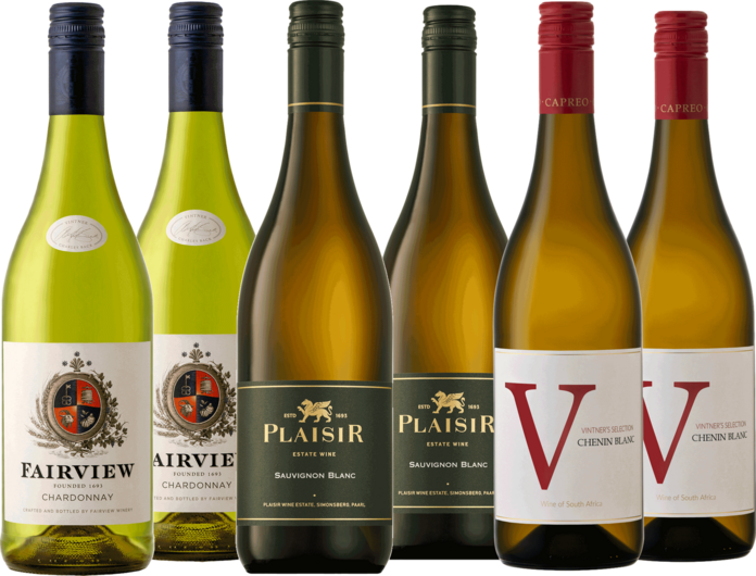 Südafrika Weißweinpaket - Weißwein Lieblinge
