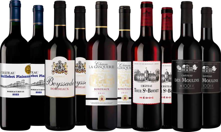 Probierpaket Wunderbares Bordeaux