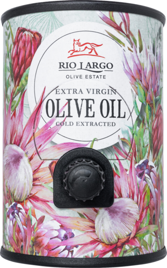 Rio Largo Olive Oil Protea Design