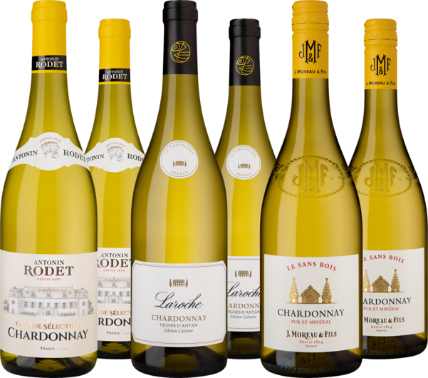 Probierpaket französische Chardonnay Highlights