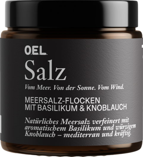 OEL Berlin Meersalz Flocken Messolonghi Basilikum