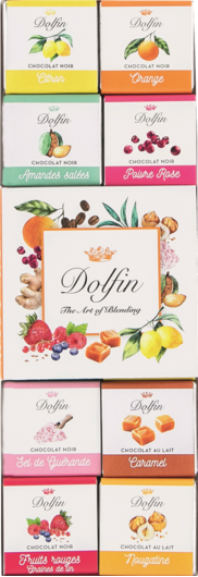 Dolfin Minitafeln Carré 24 Panaché