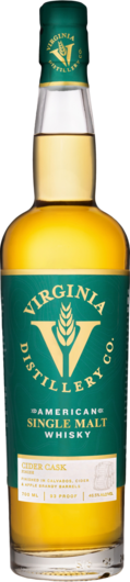 Virginia American Single Malt Whiskey Cider Cask