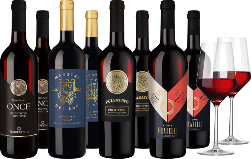 Weinpaket "Wunderbarer Primitivo"