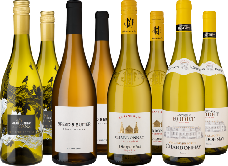 Probierpaket Chardonnay aus aller Welt
