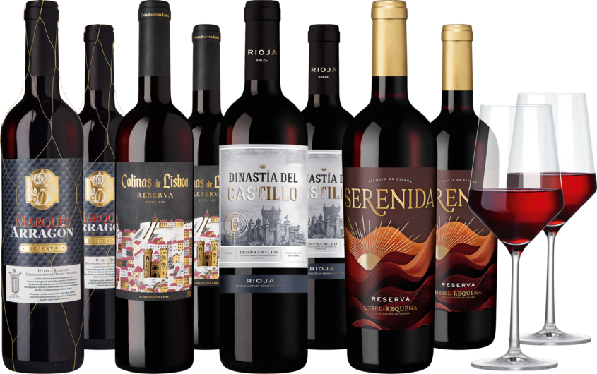 Weinpaket Goldprämiertes Iberien