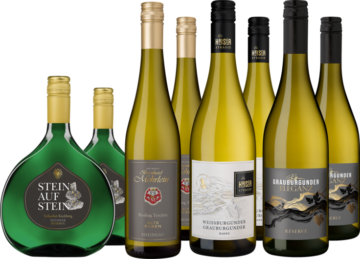 Entdeckerpaket Deutschlands Weißwein-Highlights