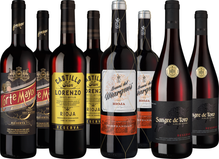 Entdeckerpaket Spanische Rotwein-Highlights